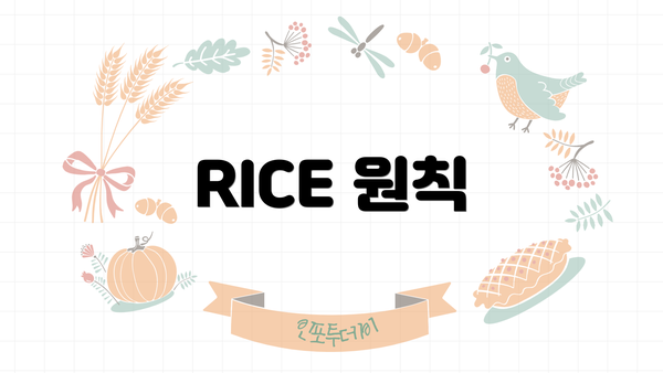 RICE 원칙