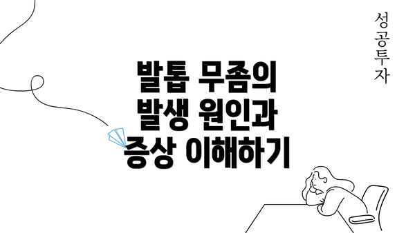 발톱 무좀의 발생 원인과 증상 이해하기