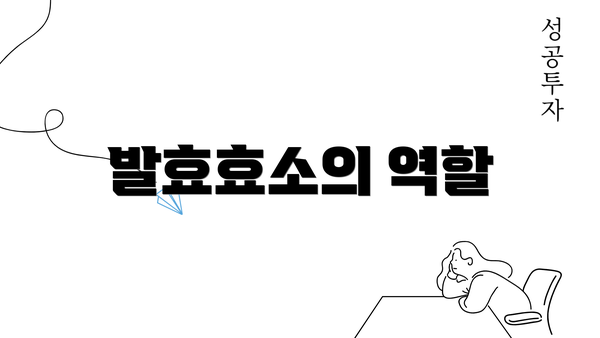 발효효소의 역할