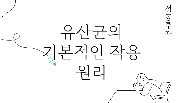 유산균의 기본적인 작용 원리