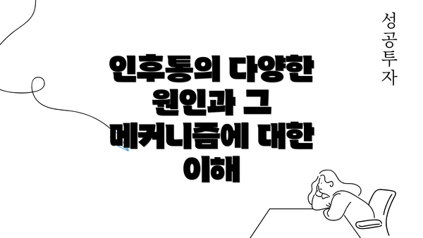 인후통의 다양한 원인과 그 메커니즘에 대한 이해