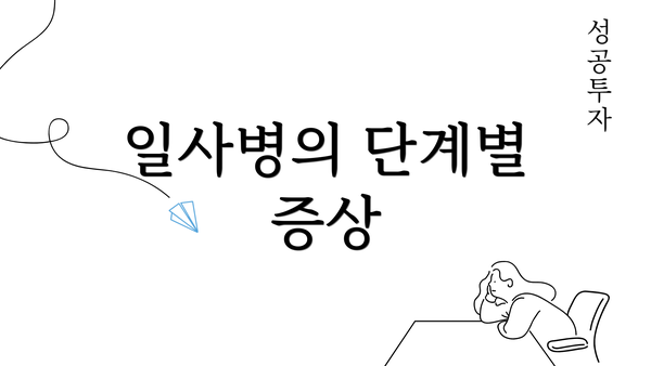 일사병의 단계별 증상