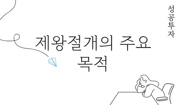 제왕절개의 주요 목적