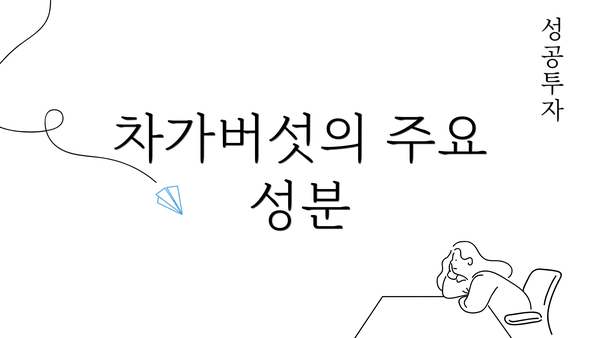 차가버섯의 주요 성분