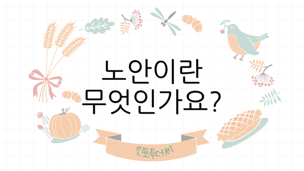 노안이란 무엇인가요?