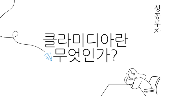 클라미디아란 무엇인가?