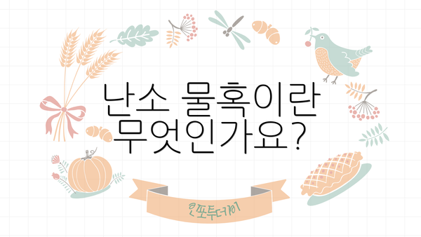 난소 물혹이란 무엇인가요?