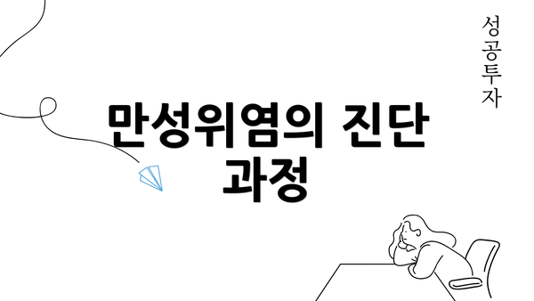 만성위염의 진단 과정
