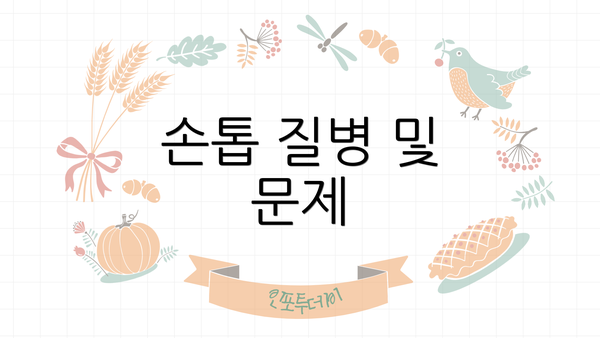 손톱 질병 및 문제