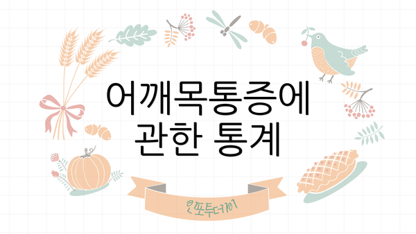 어깨목통증에 관한 통계