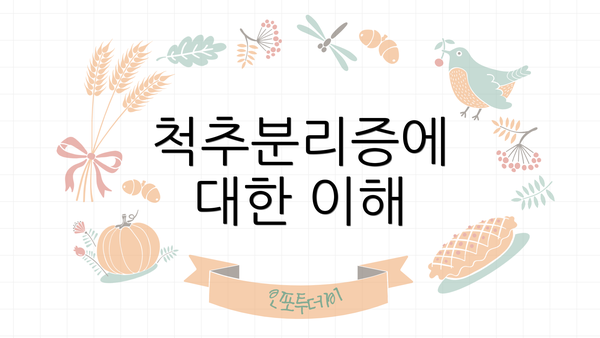 척추분리증에 대한 이해